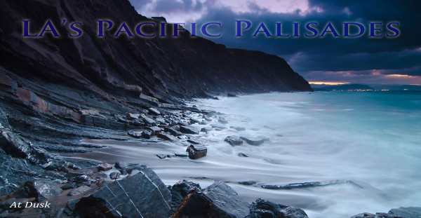 LA Pacific Palisades at Dusk