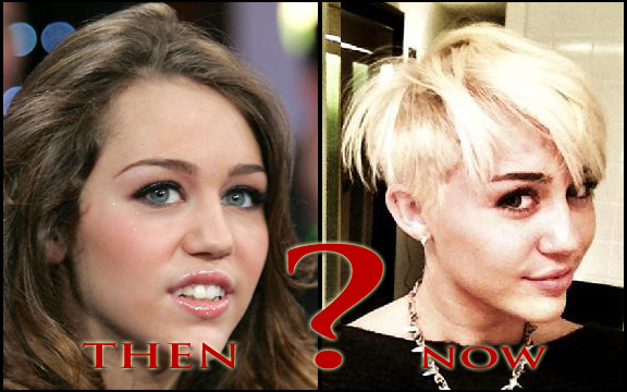 Myle Cyrus Then and Now does the new do make LA's Top Style List